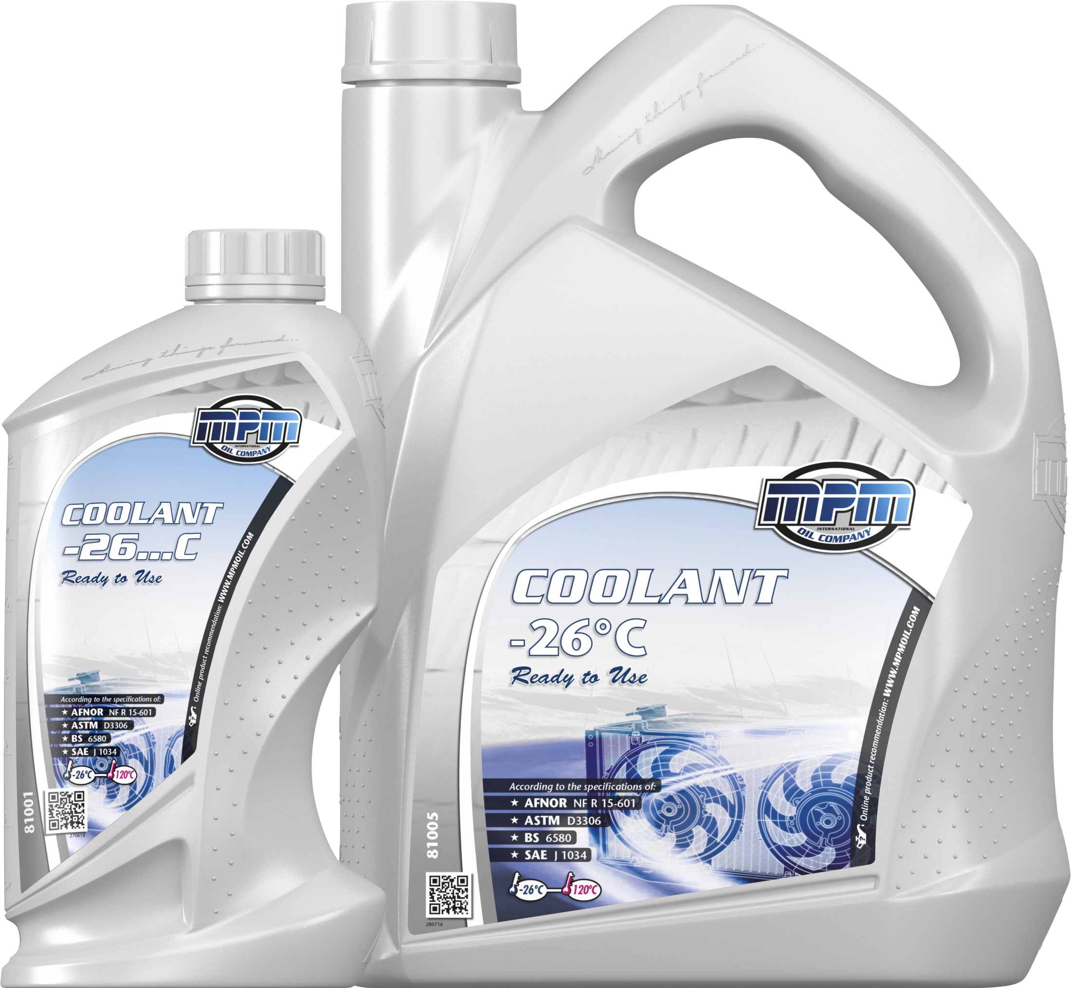 Koelvloeistof blauw 26°C MPM