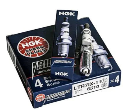 NGK Iridium Spark Plug Box of 4 (LTR7IX-11) 6510 NGK