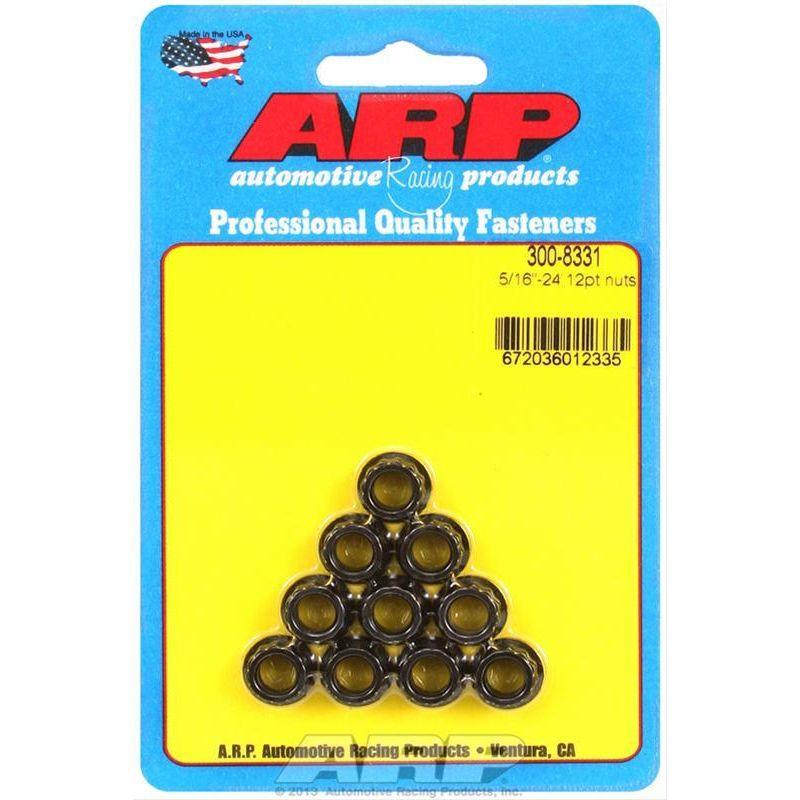 ARP 5/16in -24 12pt Nut Kit (Pack of 10) - SMINKpower.eu