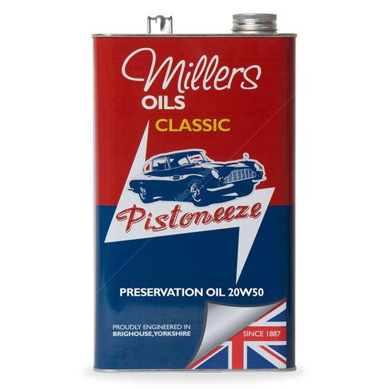 Classic Preservation Oil 20w50 5 liter verpakking - Berry Smink British Car Parts