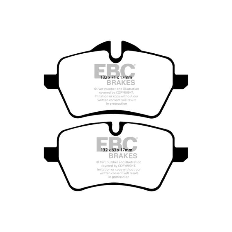 EBC 07-14 Mini Hardtop 1.6 Turbo Cooper S Greenstuff Front Brake Pads - Berry Smink British Car Parts