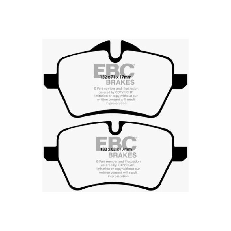 EBC 07-14 Mini Hardtop 1.6 Turbo Cooper S Greenstuff Front Brake Pads - Berry Smink British Car Parts