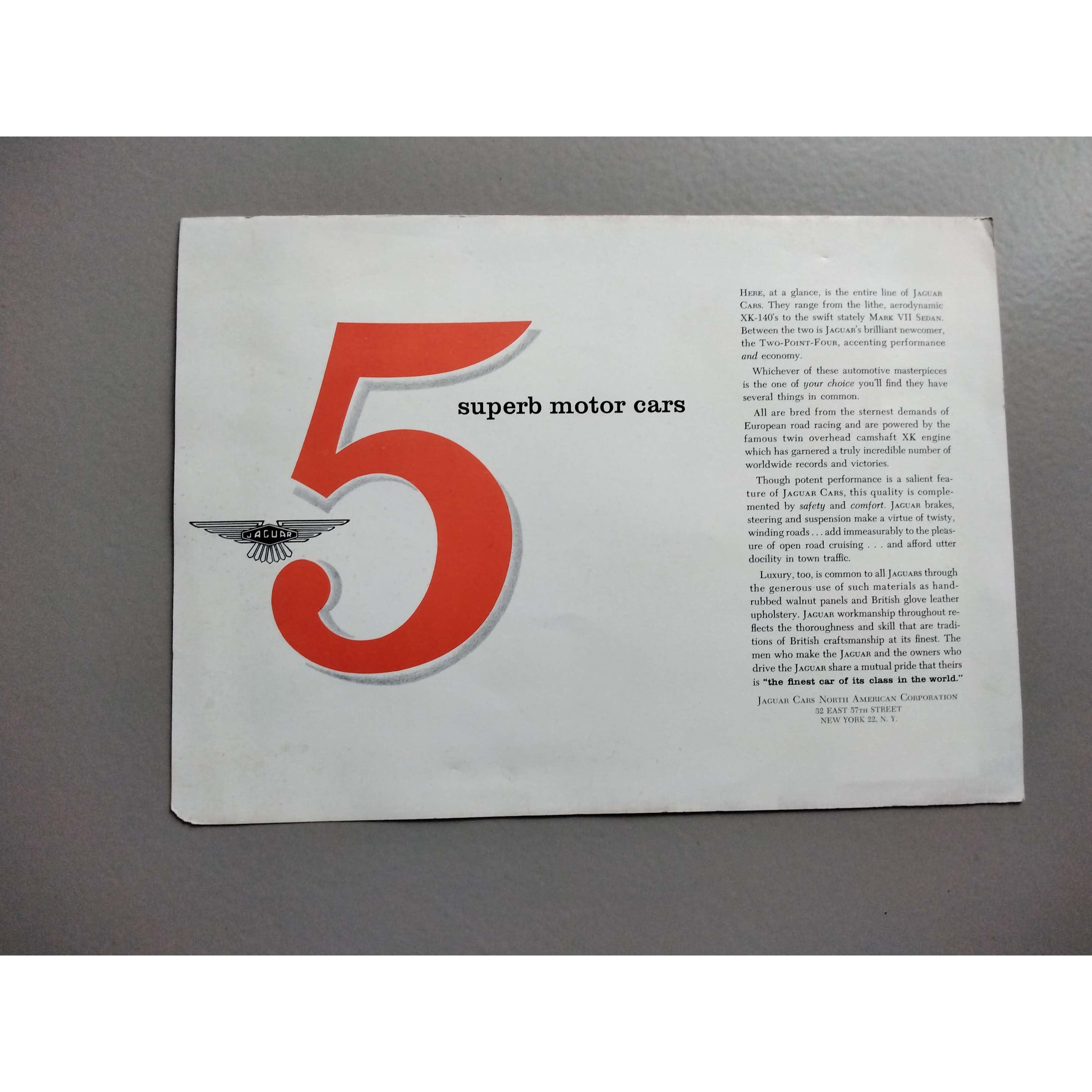 Jaguar MK 7 folder Berry Smink British Car Parts