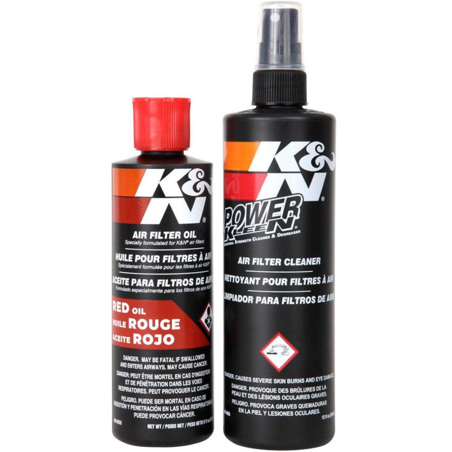K&N Filter Cleaning Kit RED - SMINKpower.eu