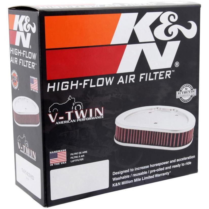 K&N Textured Black Replacement Air FIlter 2015 Harley Davidson XG500 Street - SMINKpower.eu