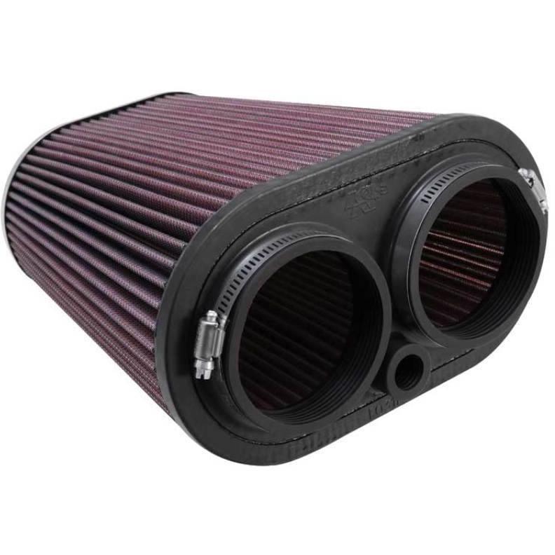 K&N Universal Air Filter 3.125in Flange ID x 5in Base O/S Width x 4in Top O/S Width x 9in H - SMINKpower.eu
