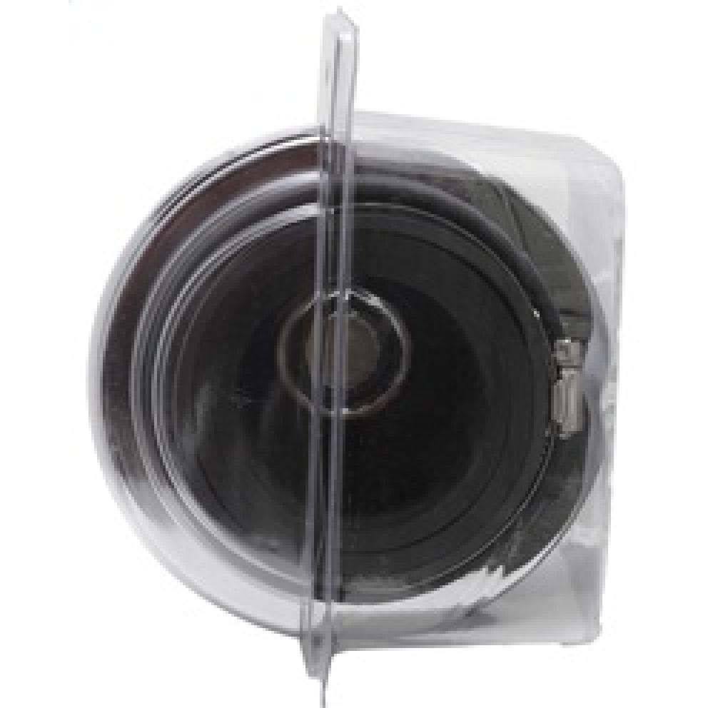 K&N Universal Air Filter Chrome Round Tapered Red - 4in Flange ID x 1.125in Flange Length x 5.5in H - SMINKpower.eu