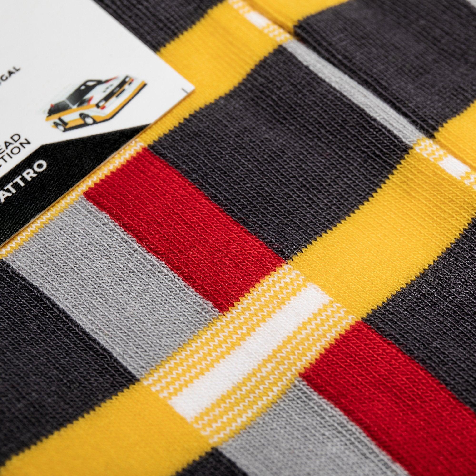 Quattro Socks Heel Tread