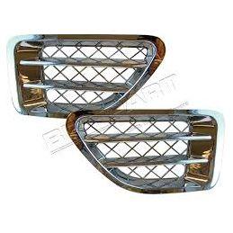 Range Rover Sport Air Intake Grille Pair Chrome Berry Smink British Car Parts