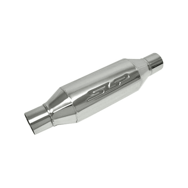 SLP Universal LoudMouth II 2.5in Inlet / Outlet Bullet-Type Muffler SLP