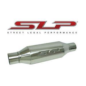 SLP Universal LoudMouth II 2.5in Inlet / Outlet Bullet-Type Muffler SLP