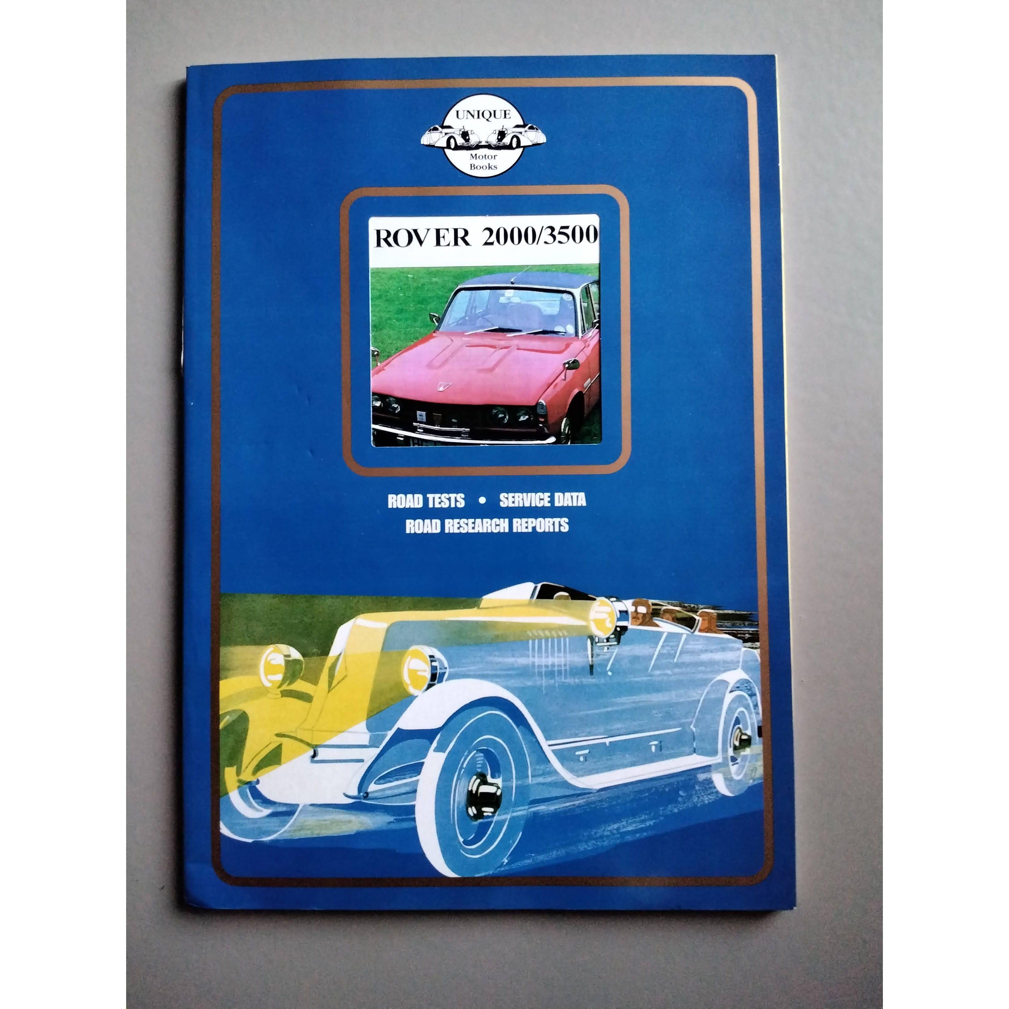 Unique Motorbooks Rover 2000/3500 roadtests - Berry Smink British Car Parts