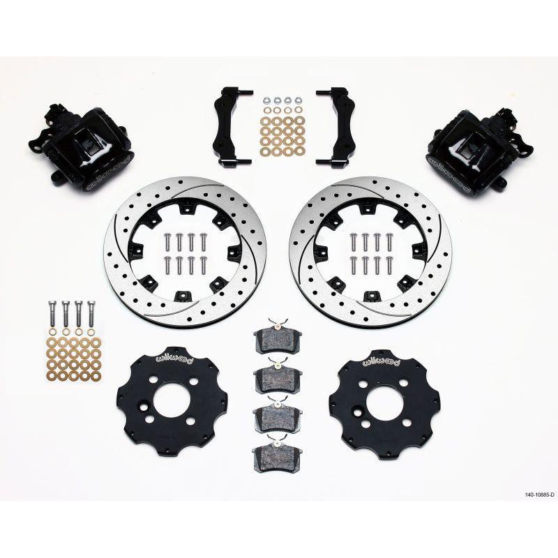 Wilwood Combination Parking Brake Rear Kit 11.75in Drilled Mini Cooper - Berry Smink British Car Parts