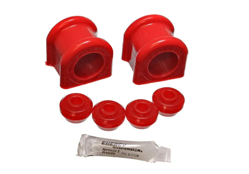 Energy Suspension 02-05 Dodge Ram 1500 2WD Red 34mm Front Sway Bar Bushing Set - 5.5159R Berry Smink British Car Parts