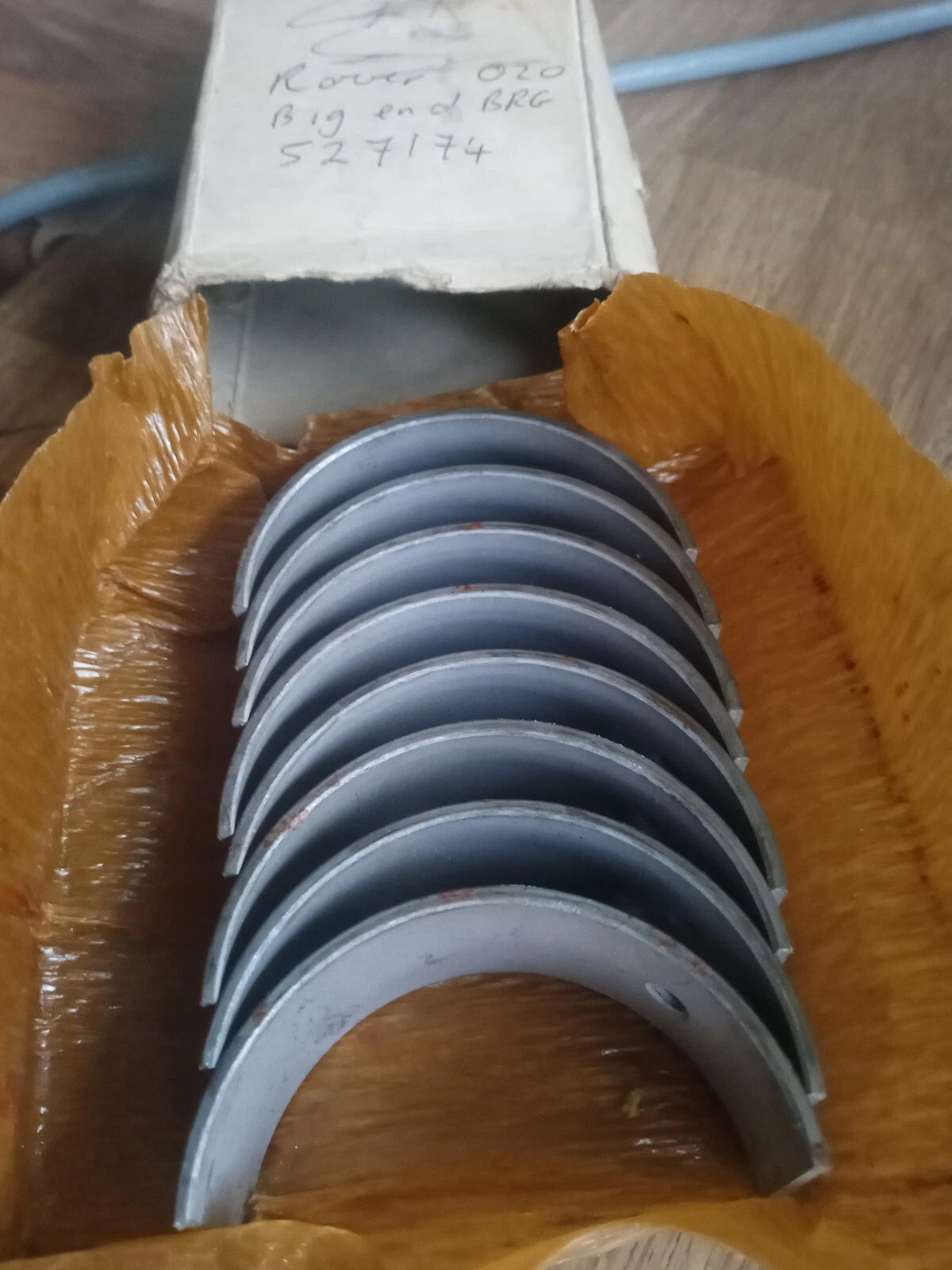 Land Rover 2.25l Conrod Bearings +020" Series 2A 1961 onwards 527174 524153 NOS Rover