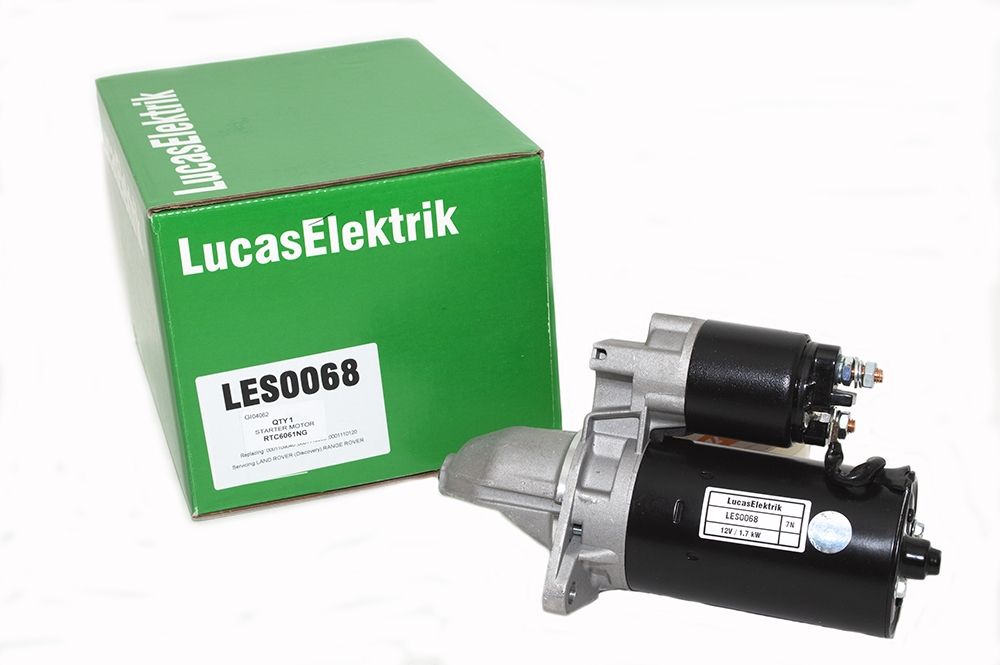 Startmotor Landrover en Range Rover V8 Lucas