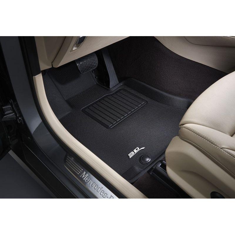 3D MAXpider 2014-2019 Mini Hardtop 2-Door/Convertible Kagu 1st Row Floormat - Black - Berry Smink British Car Parts