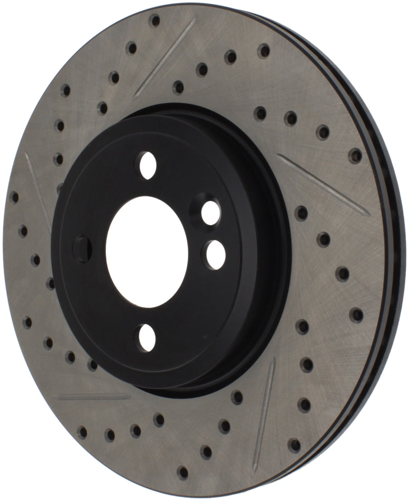 StopTech Slotted & Drilled Sport Brake Rotor 07-13 Mini Cooper