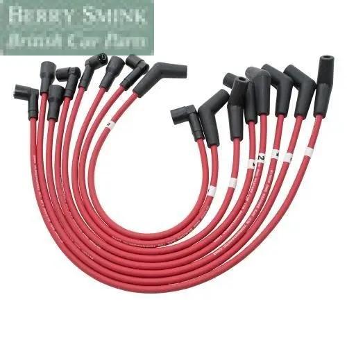 Bougiekabelset V8 4.6 rood Berry Smink British Car Parts