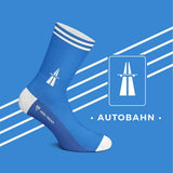 Duitse AUTOBAAN sokken Heel Tread