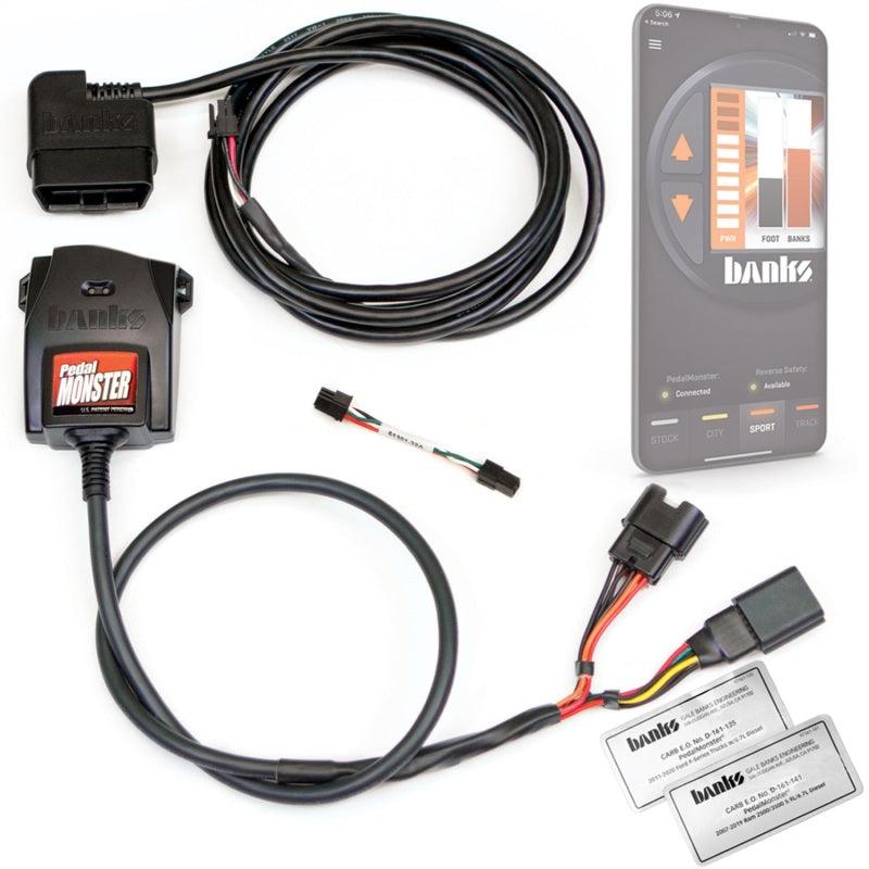 Banks Power Pedal Monster Kit (Stand-Alone) - Molex MX64 - 6 Way - Use w/Phone - Berry Smink British Car Parts
