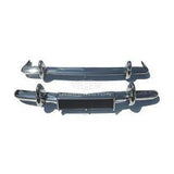 Bumperset P5/P5B voor/achter met rozetten RVS - Berry Smink British Car Parts