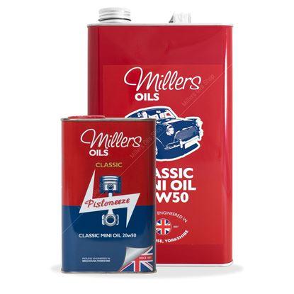 Classic Mini Oil 20w50 1 liter verpakking - Berry Smink British Car Parts