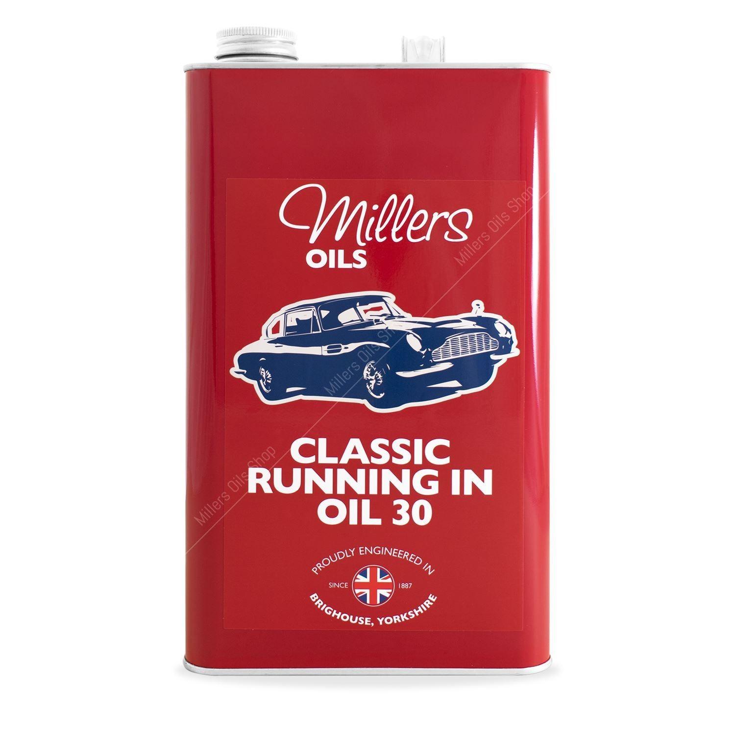 Classic Running In Oil 30 25 liter verpakking - Berry Smink British Car Parts