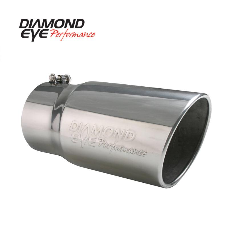 Diamond Eye TIP 5inX6inX12in BOLT-ON ROLLED-ANGLE 15-DEGREE ANGLE CUT: EMBOSSED DIAMOND EYE - Berry Smink British Car Parts