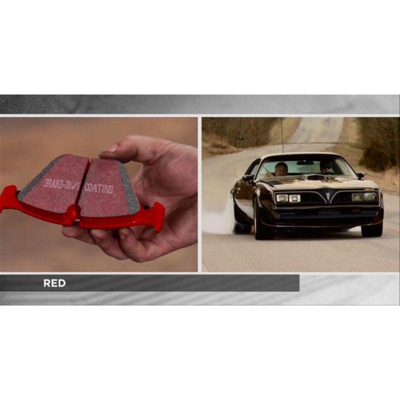 EBC 90-00 Aston Martin Vantage 5.3 (Twin Supercharged)(AP) Redstuff Front Brake Pads - Berry Smink British Car Parts