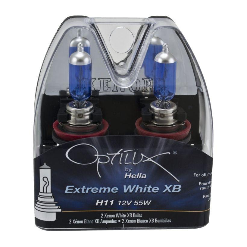 Hella H11 12V 55W Xenon White XB Bulb (Pair) - Berry Smink British Car Parts