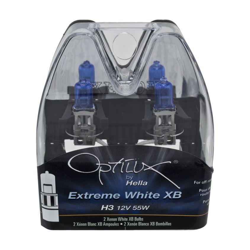 Hella H3 12V 55W Xen White XB Bulb (Pair) - Berry Smink British Car Parts