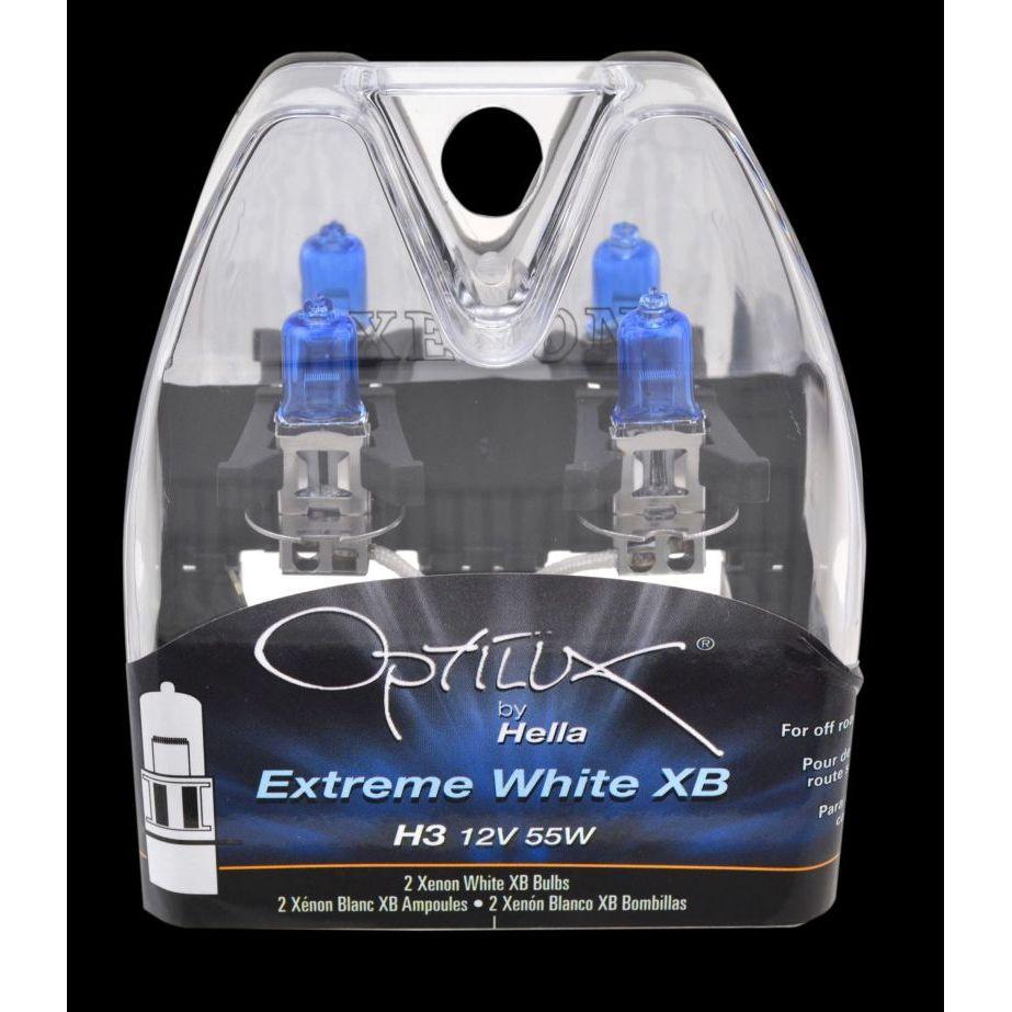 Hella H3 12V 55W Xen White XB Bulb (Pair) - Berry Smink British Car Parts