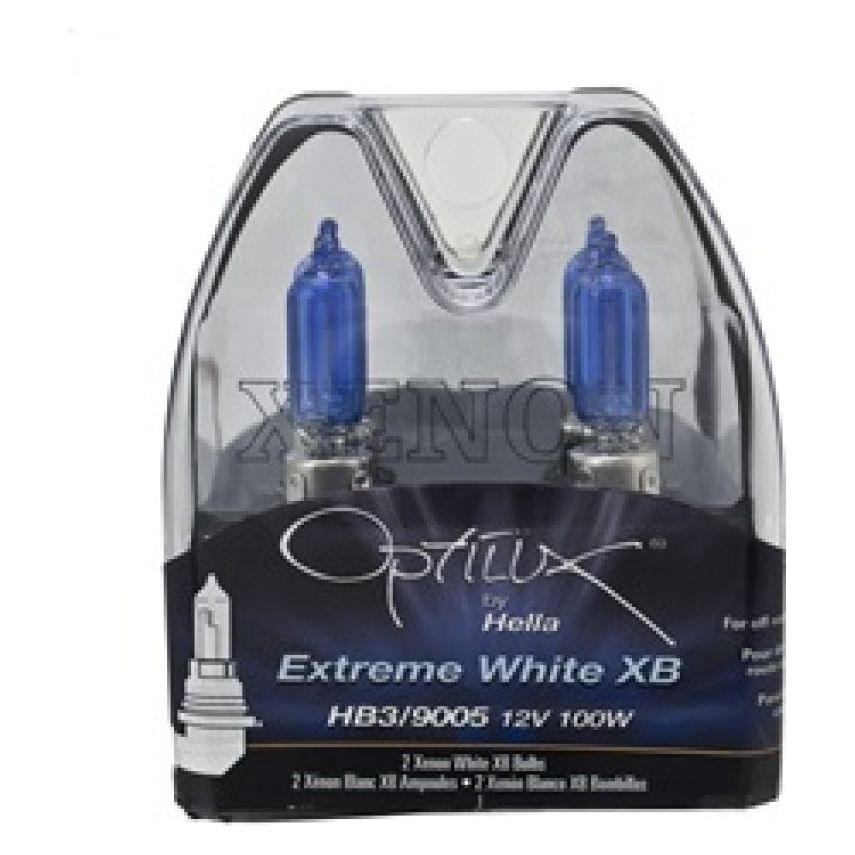 Hella HB3 9005 12V 100W Xenon White XB Bulb (Pair) - Berry Smink British Car Parts