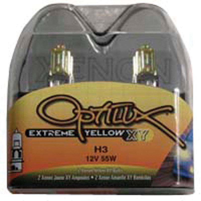 Hella Optilux H3 12V/55W XY Extreme Yellow Bulb - Berry Smink British Car Parts