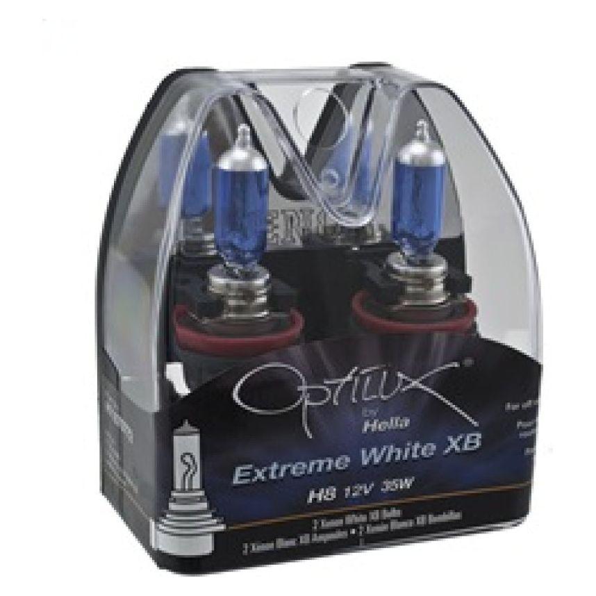 Hella Optilux H8 12V/35W XB Xenon White Bulb (pair) - Berry Smink British Car Parts