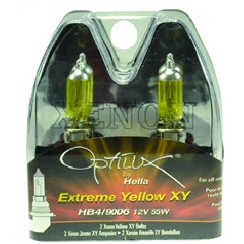 Hella Optilux HB4 9006 12V/55W XY Xenon Yellow Bulb - Berry Smink British Car Parts