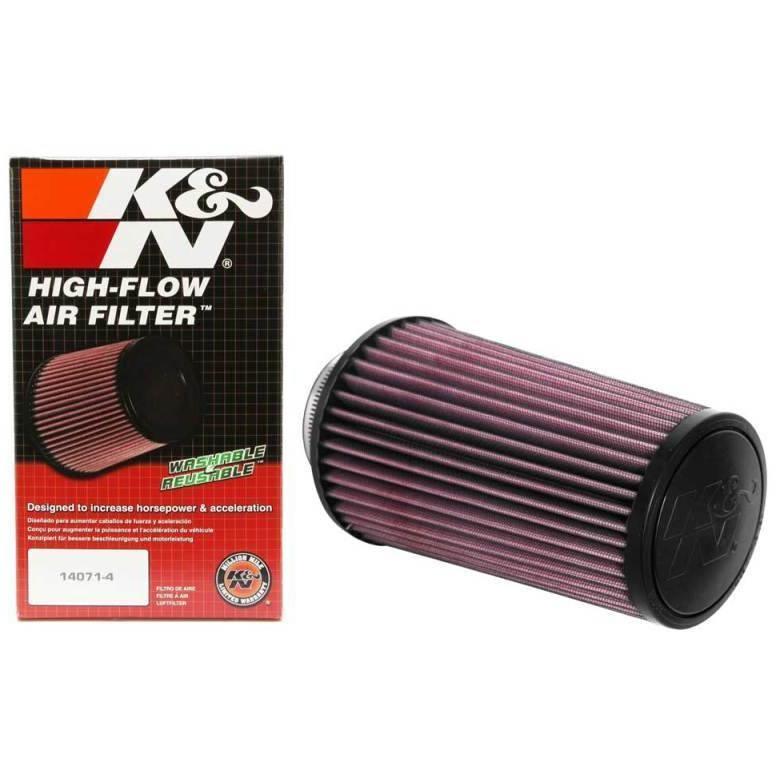 K&N Universal Round Tapered Filter 3 inch FLG / 5 inch Bottom / 4 inch Top / 7 7/8 inch Height - SMINKpower.eu