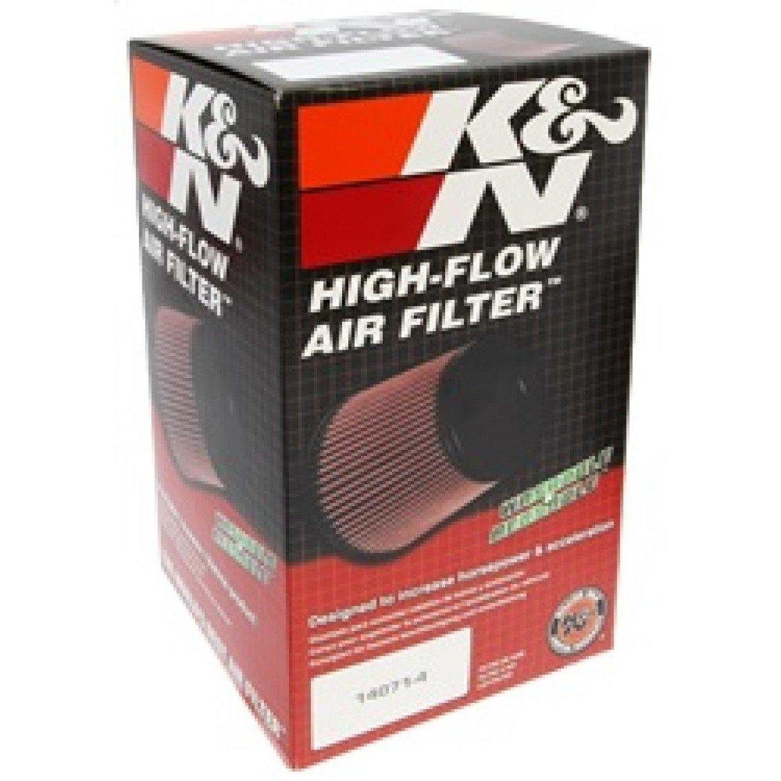 K&N Universal Round Tapered Filter 3 inch FLG / 5 inch Bottom / 4 inch Top / 7 7/8 inch Height - SMINKpower.eu