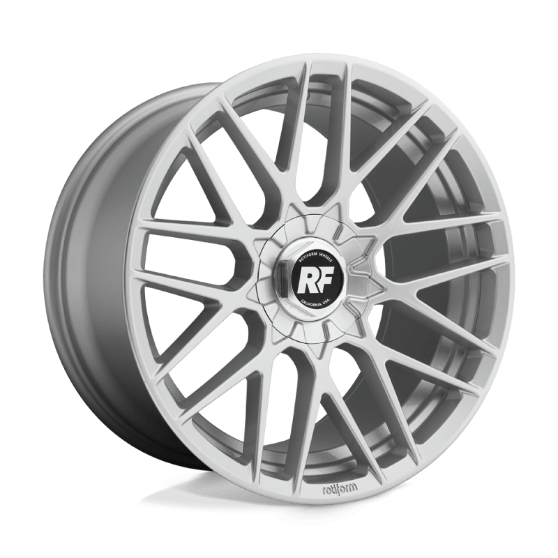 Rotiform R140 RSE Wheel 19x8.5 5x112/5x114.3 45 Offset - Gloss Silver - Berry Smink British Car Parts