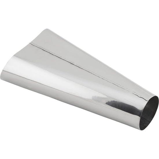 Stainless Steel Oval Exhaust Tip, 2-1/2 Inch Inlet - SMINKpower.eu