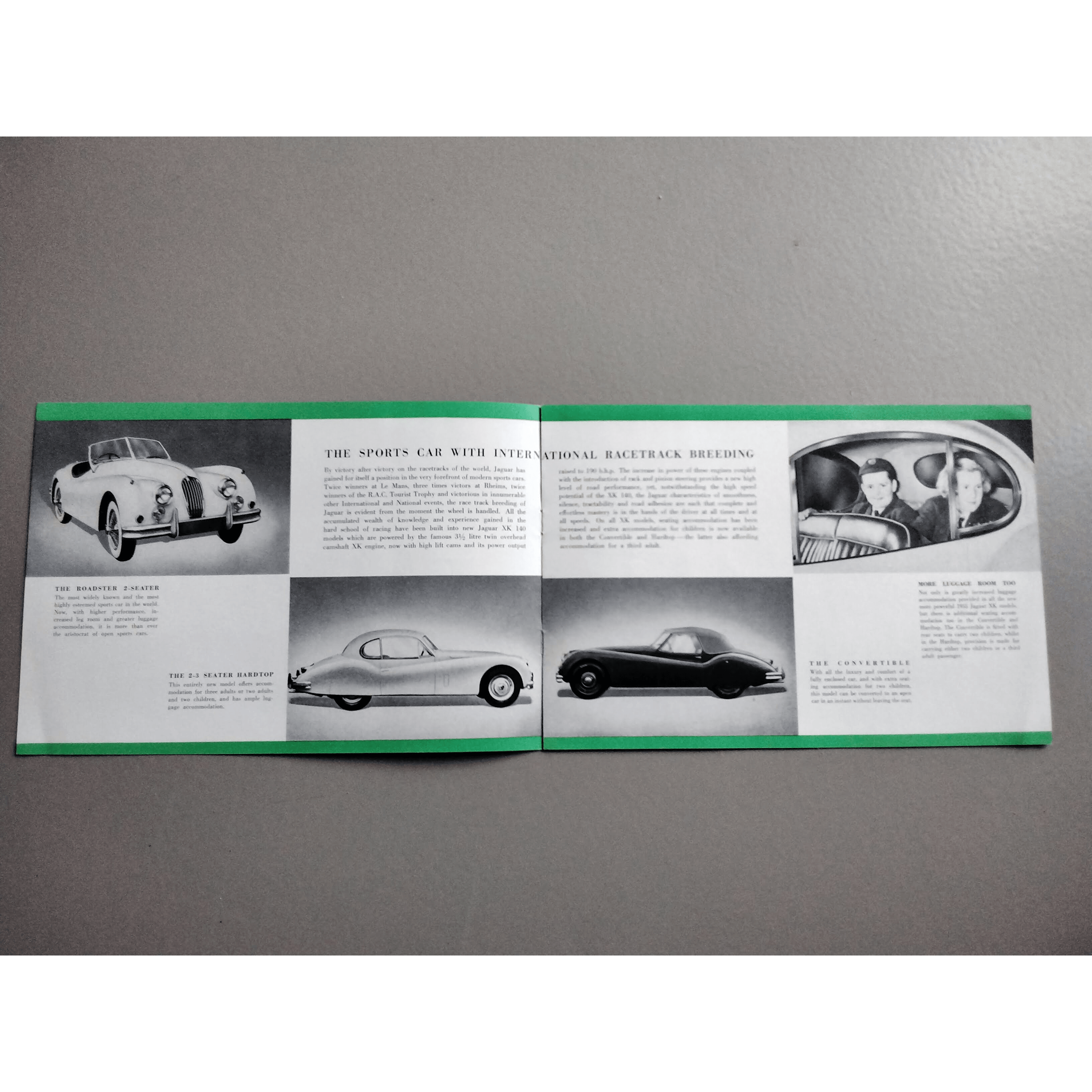 The new 1955 Jaguar Folder - Berry Smink British Car Parts
