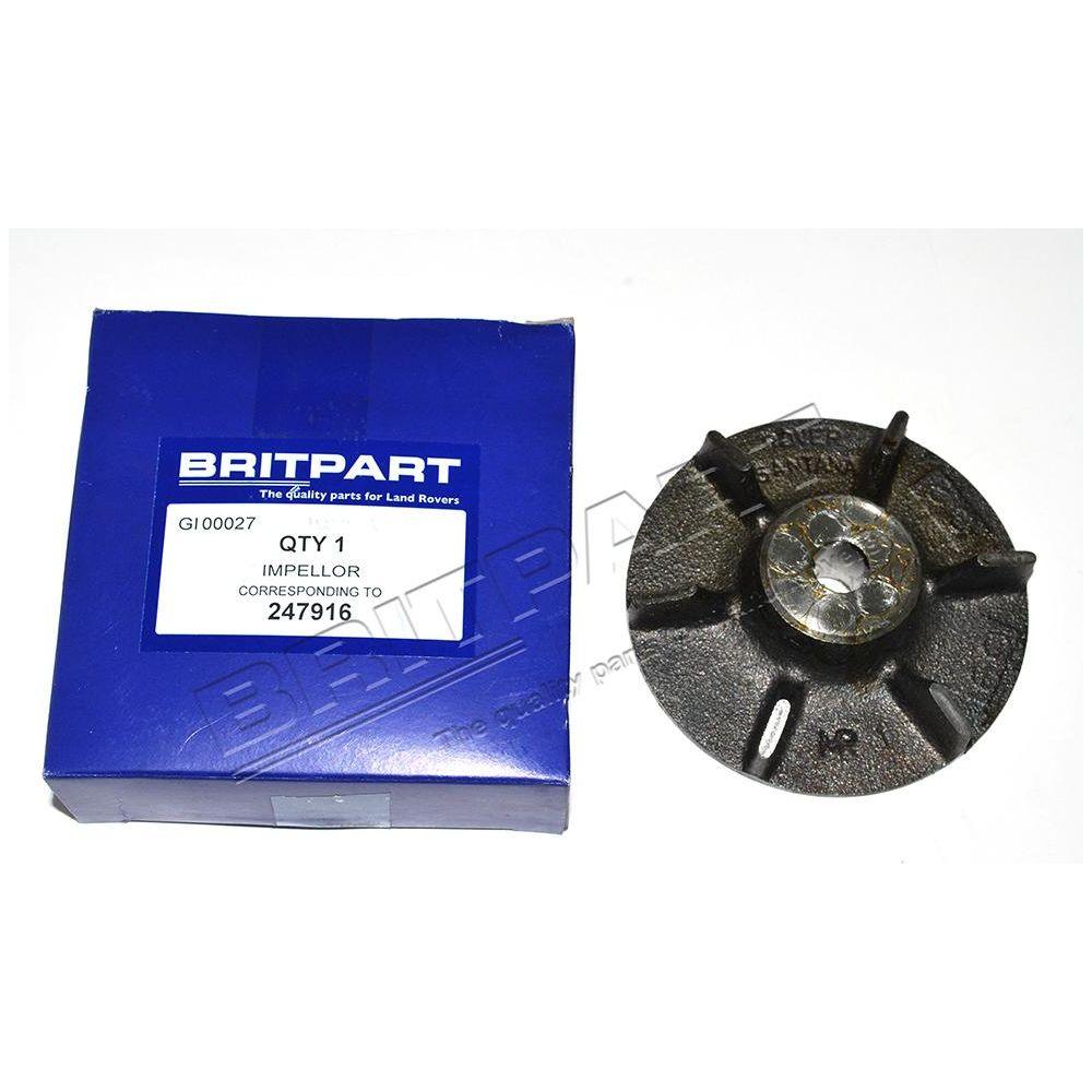 Waterpomp impeller Landrover - Berry Smink British Car Parts