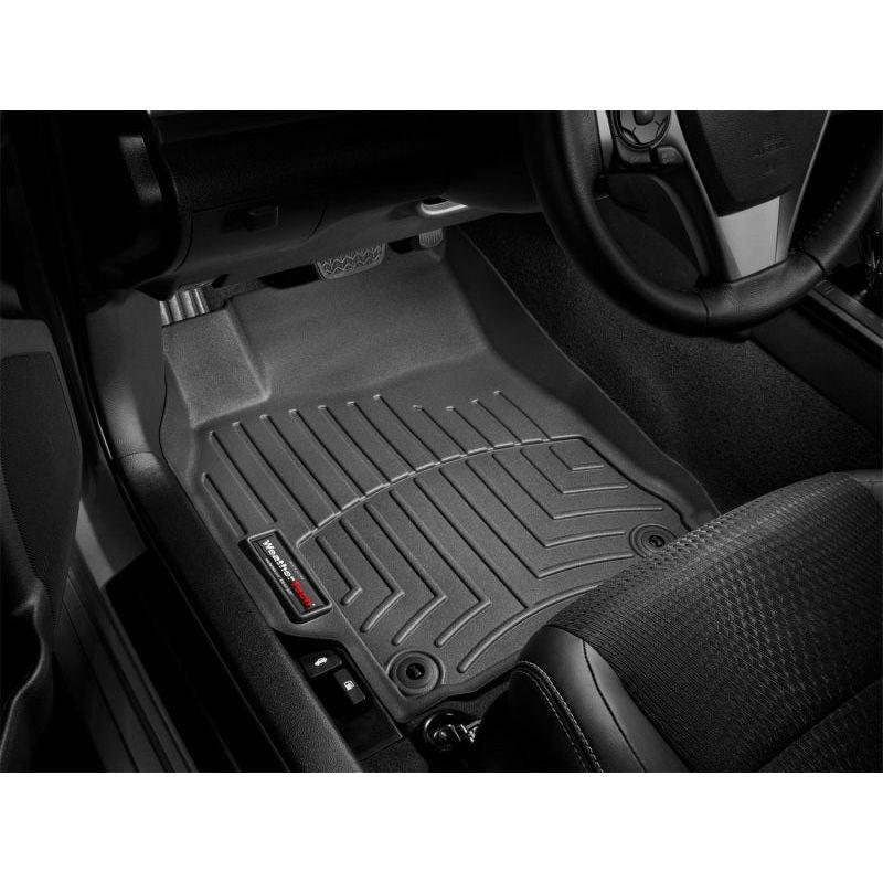 WeatherTech 17+ Audi Q7 Front FloorLiners - Black - Berry Smink British Car Parts