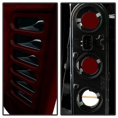 Xtune Jeep Grand Cherokee 1999-2002 OEM Style Tail Lights Red Smoked ALT-JH-JGC99-OE-RSM - Berry Smink British Car Parts